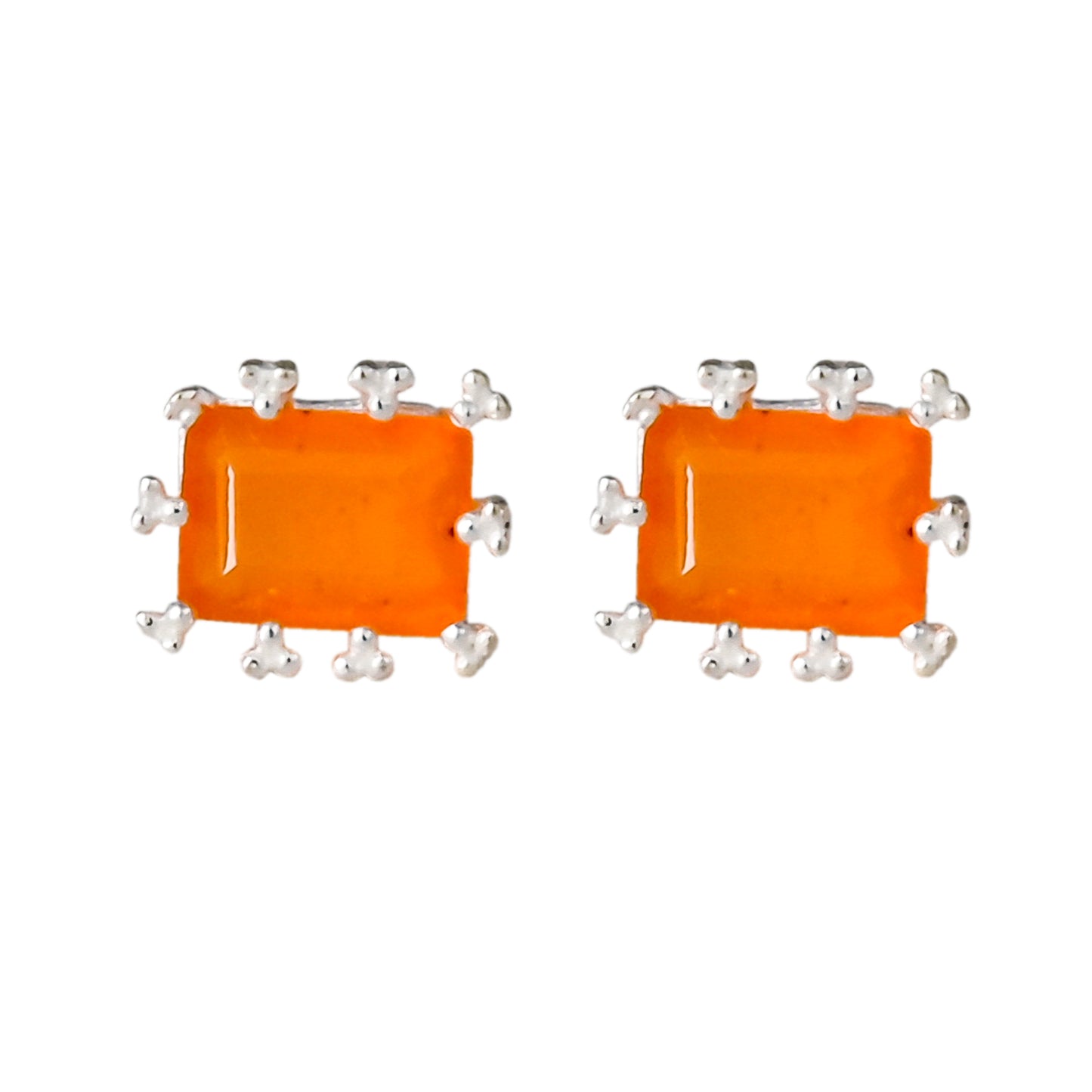 Rectangle Ear Studs