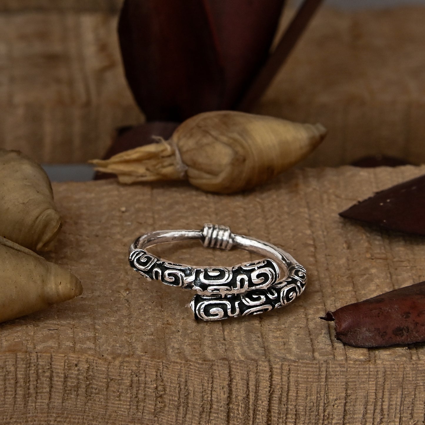 Adjustable Indonesian Style Ring