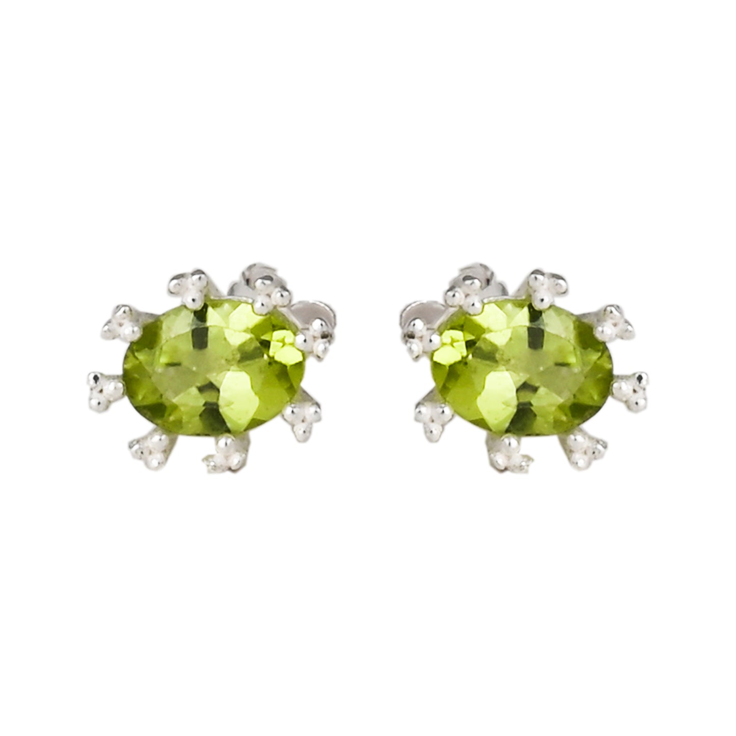 Oval Ear Studs