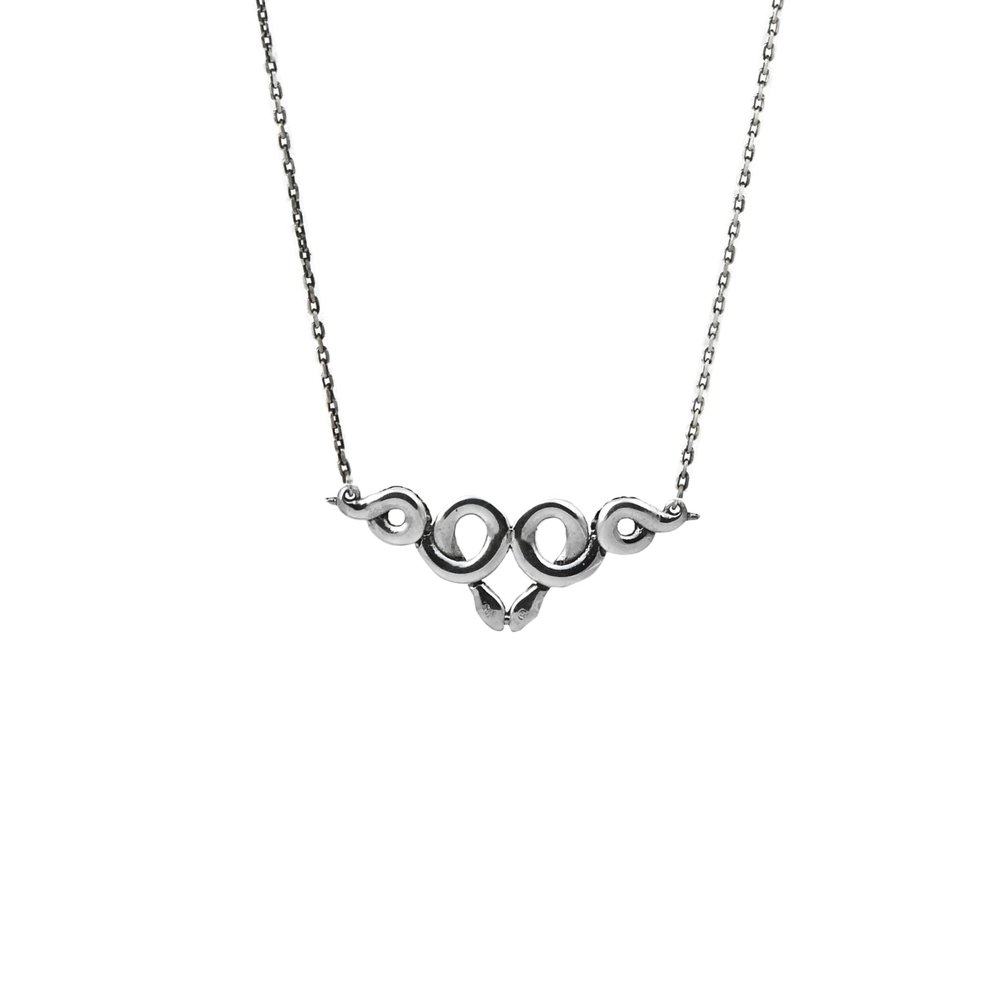 Coiled Snake Necklace