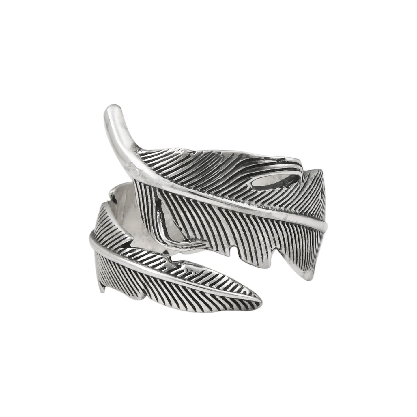 Adjustable Feather Ring