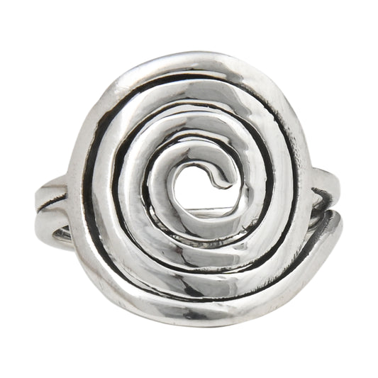Spiral Statement Ring