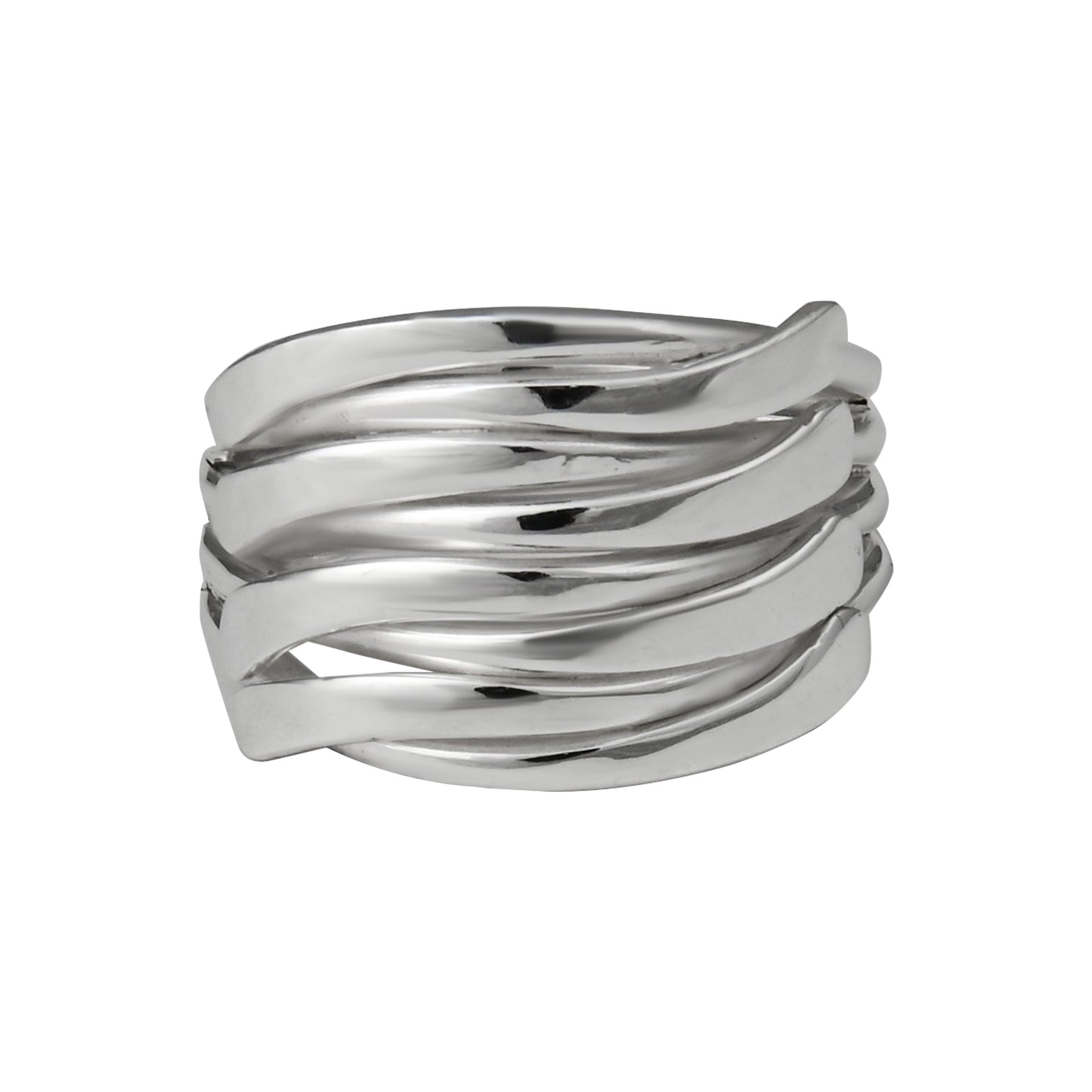 Curved Statement Ring