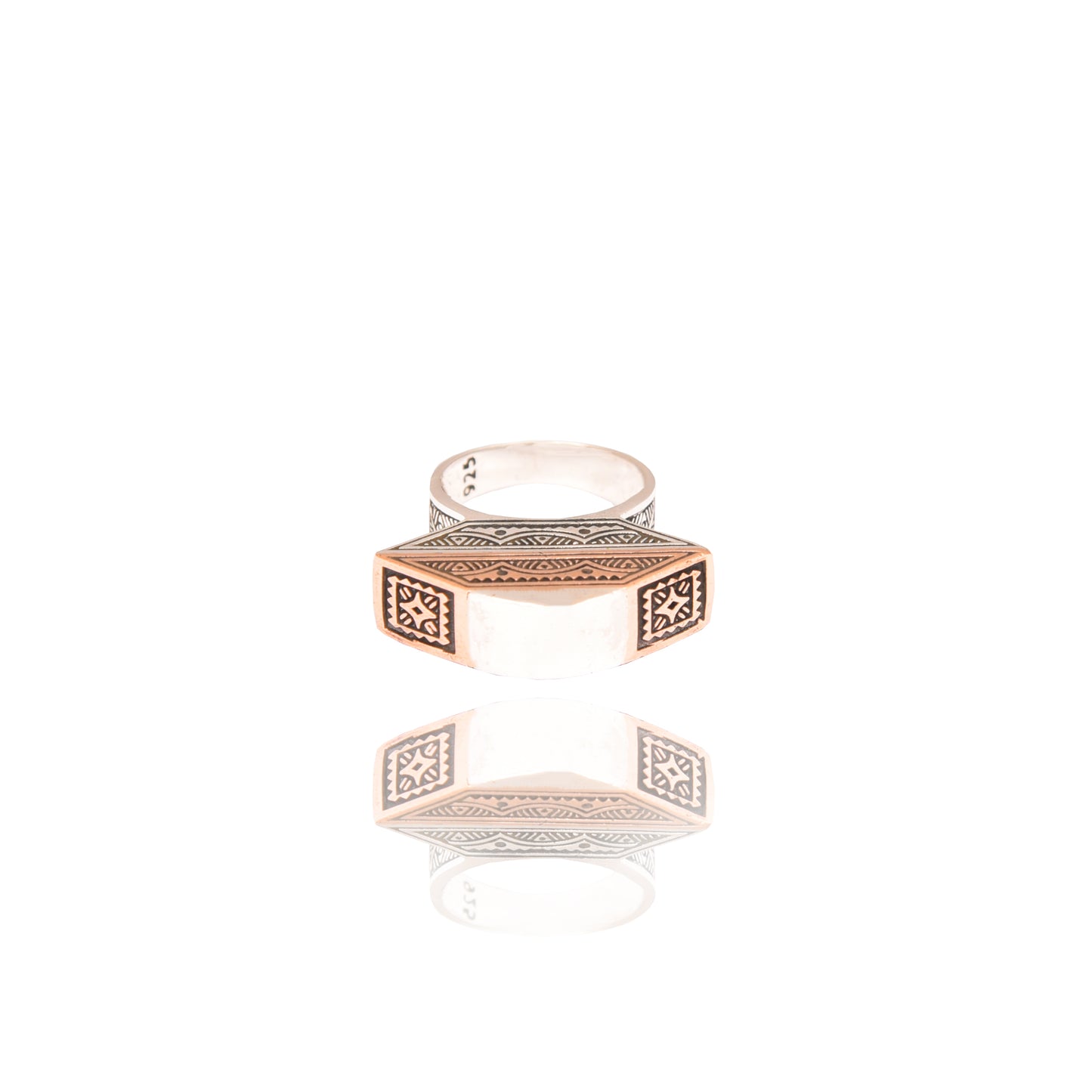 Dual-Tone Tuareg Ring