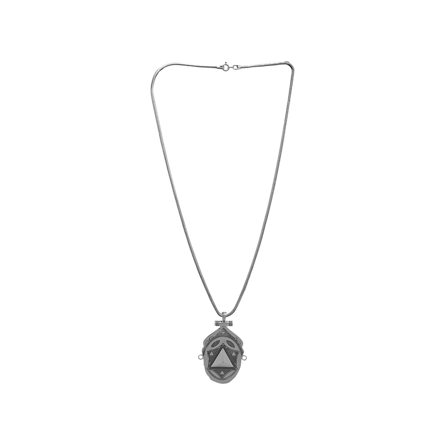 Tuareg Style Engraved Pendant