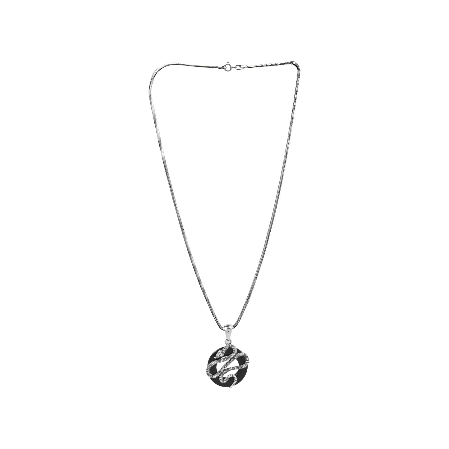 Coiled Snake Pendant