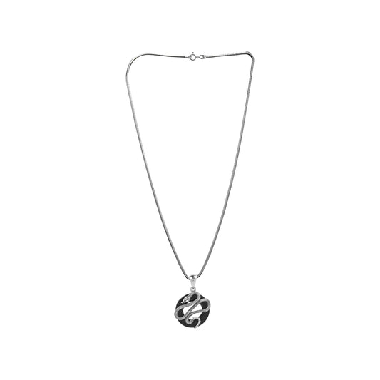 Coiled Snake Pendant
