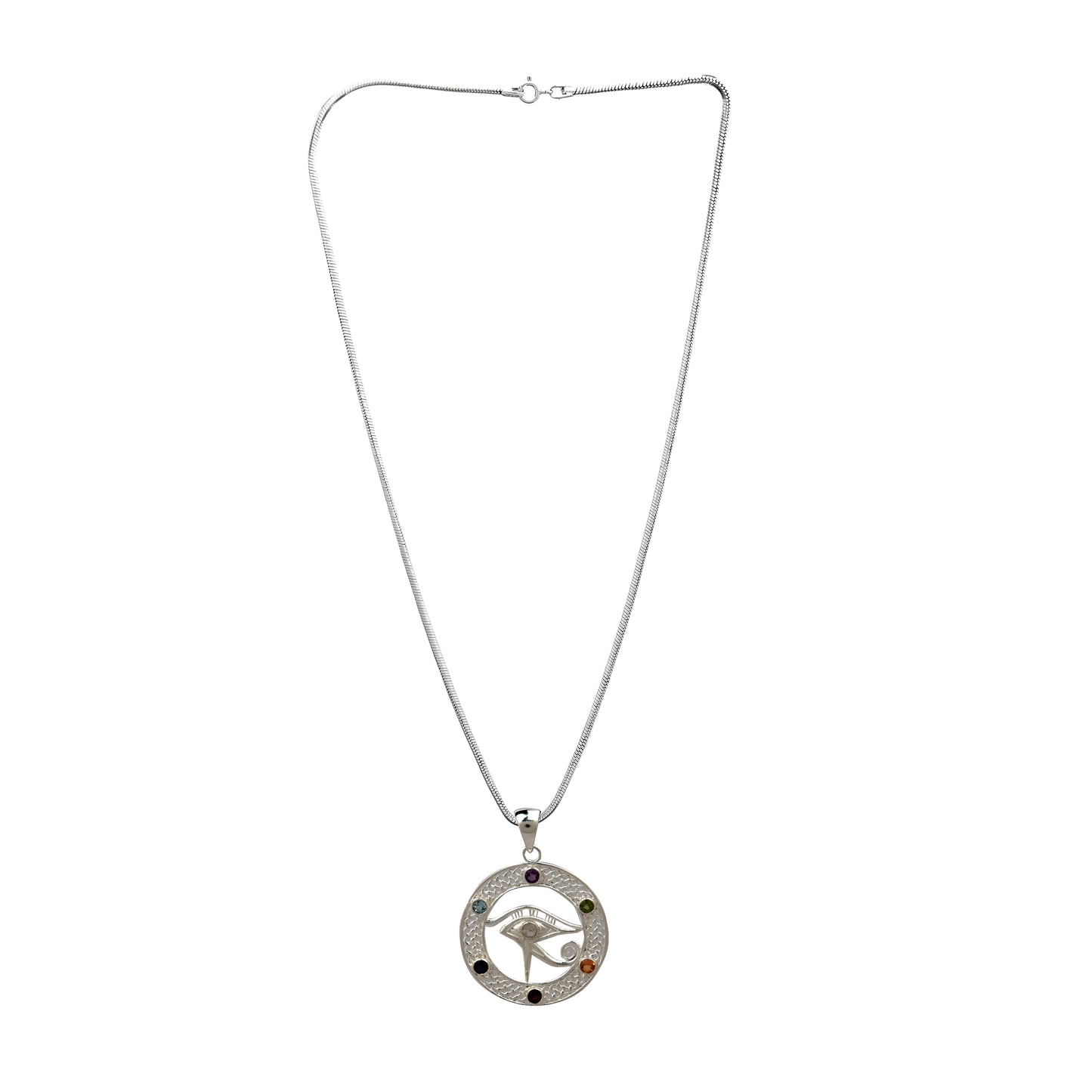 Eye Of Horus Chakra Pendant