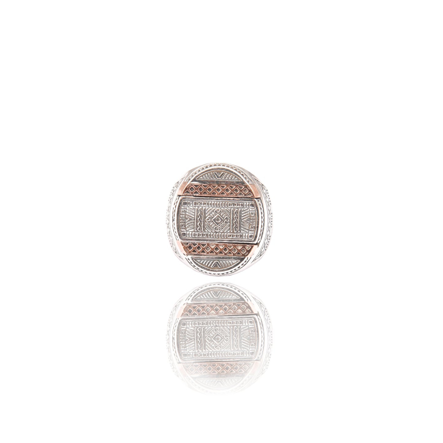 Dual-Tone Tuareg Ring