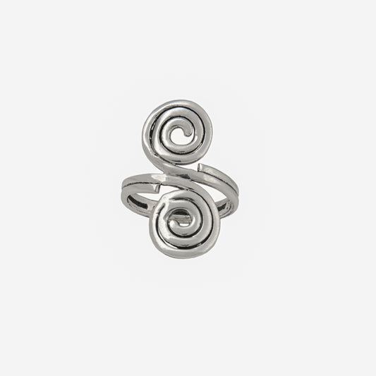 Double Spiral Ring
