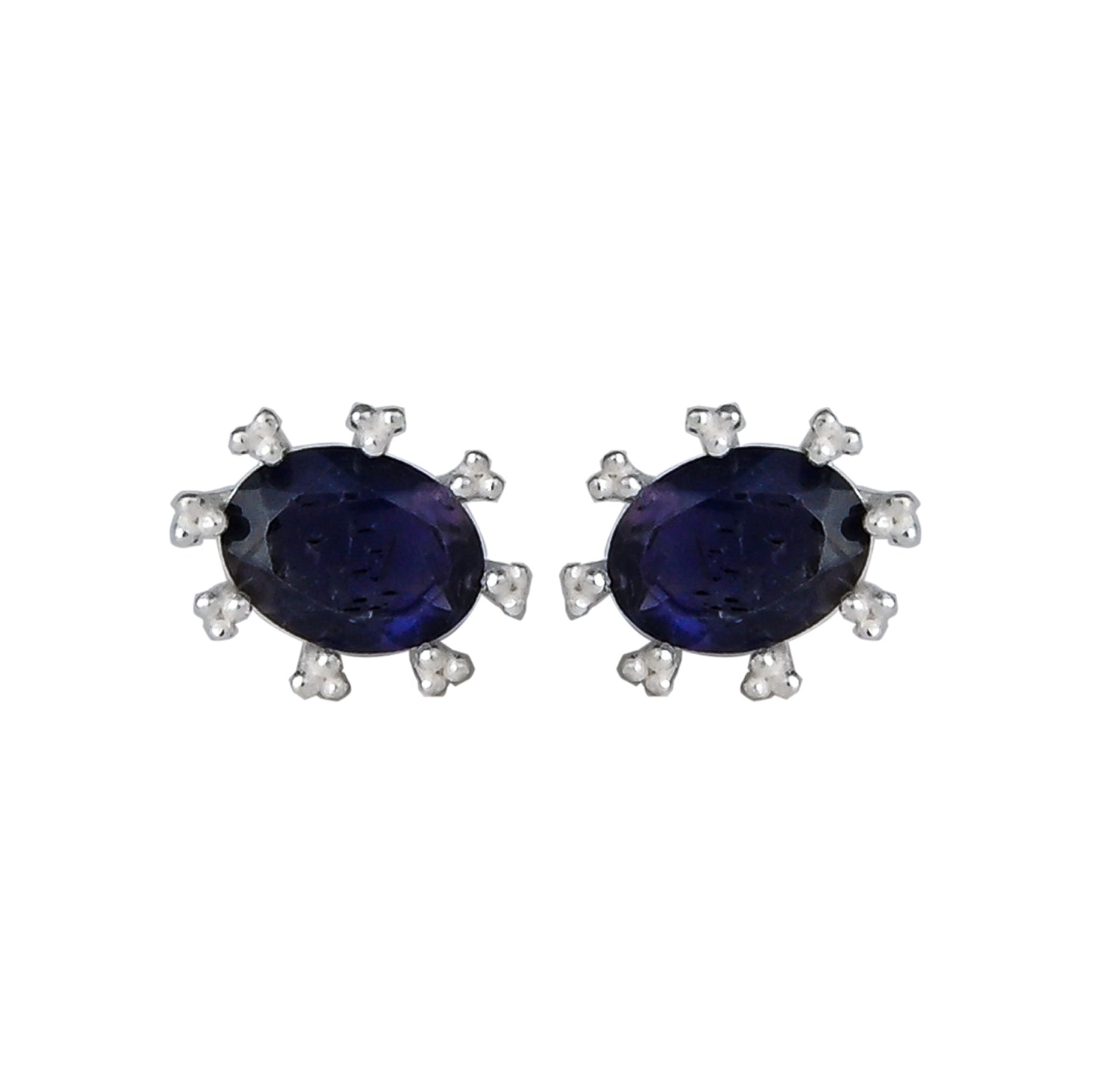 Oval Ear Studs