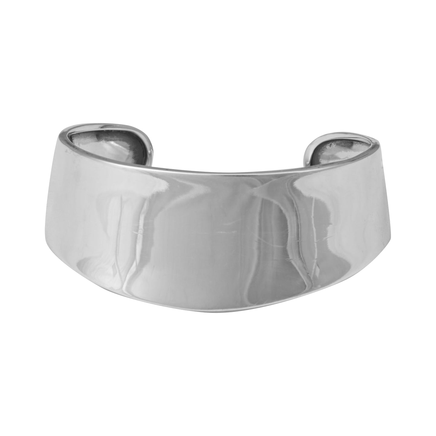 Plain Statement Cuff Bangle