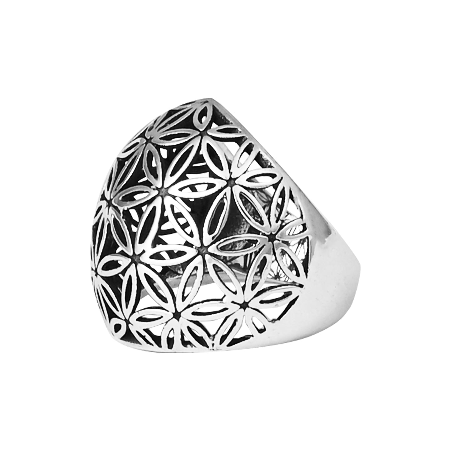 Flower Of Life Ring