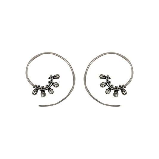 Indonesian Spiral Earrings