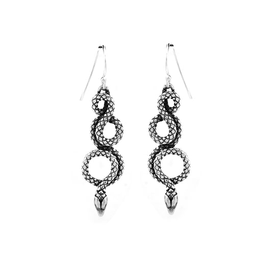 Slithering Snake Earrings