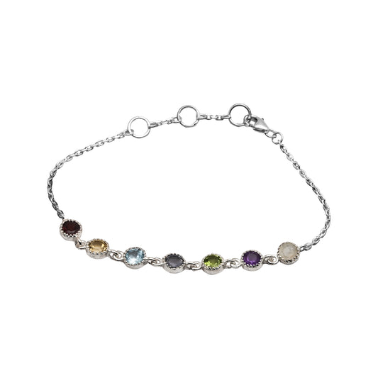 Chakra Stone Bracelet
