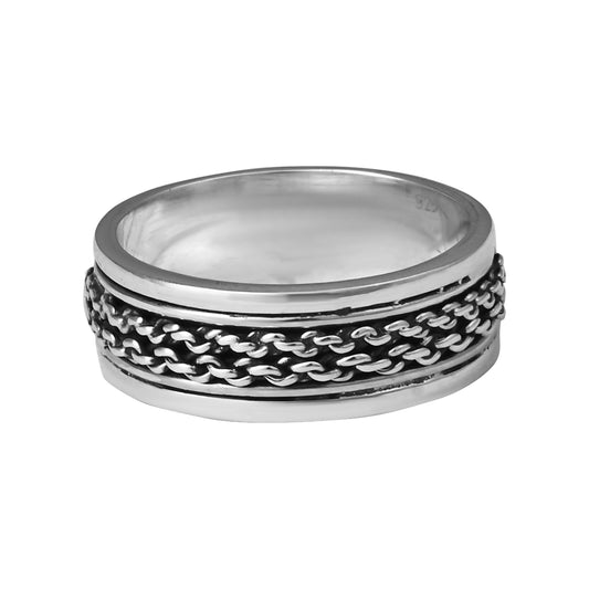 Revolving Double Curb Chain Ring
