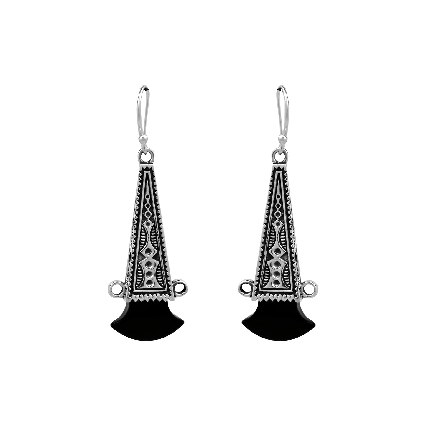 Tuareg Axe Earrings