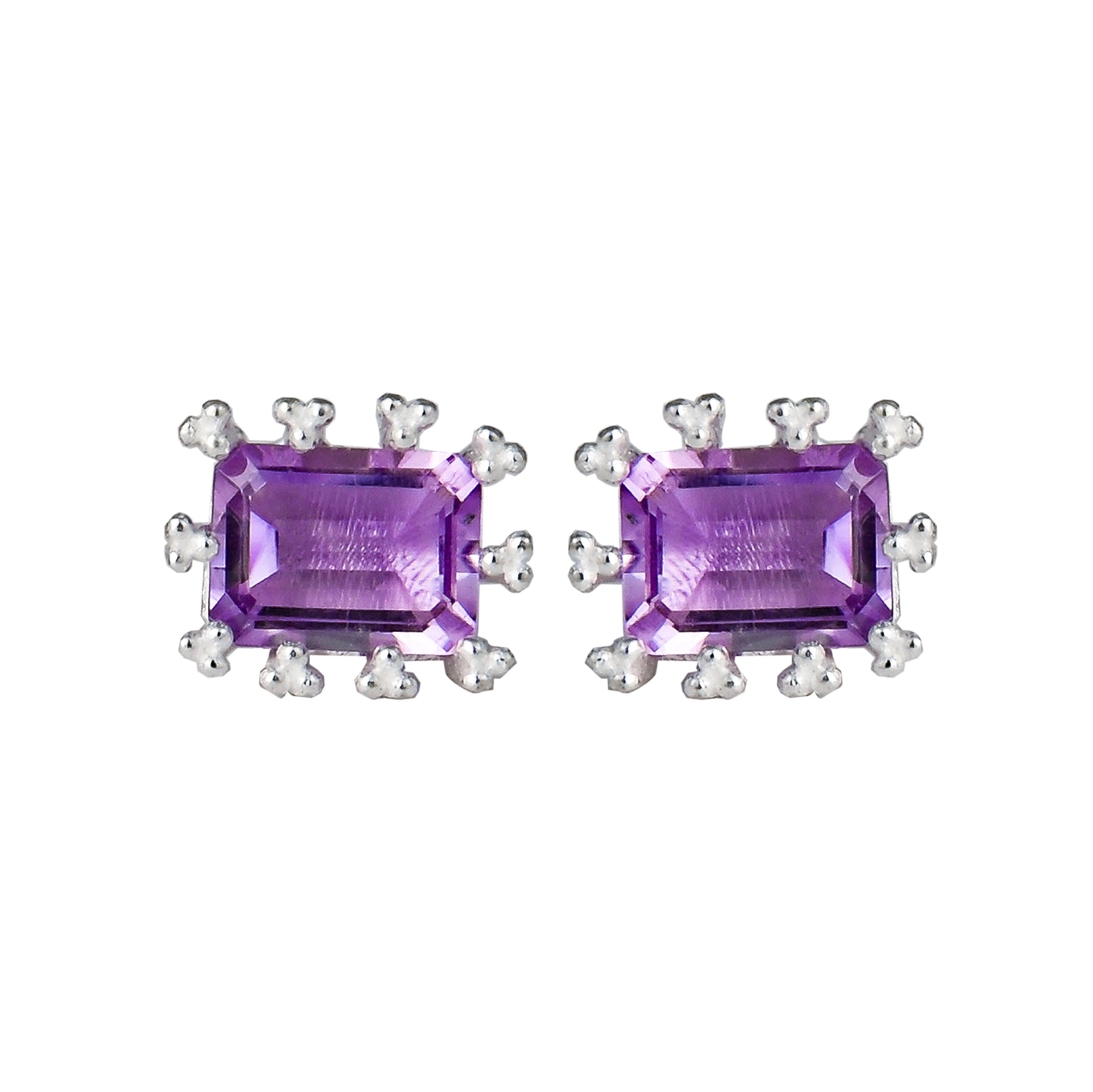 Rectangle Ear Studs