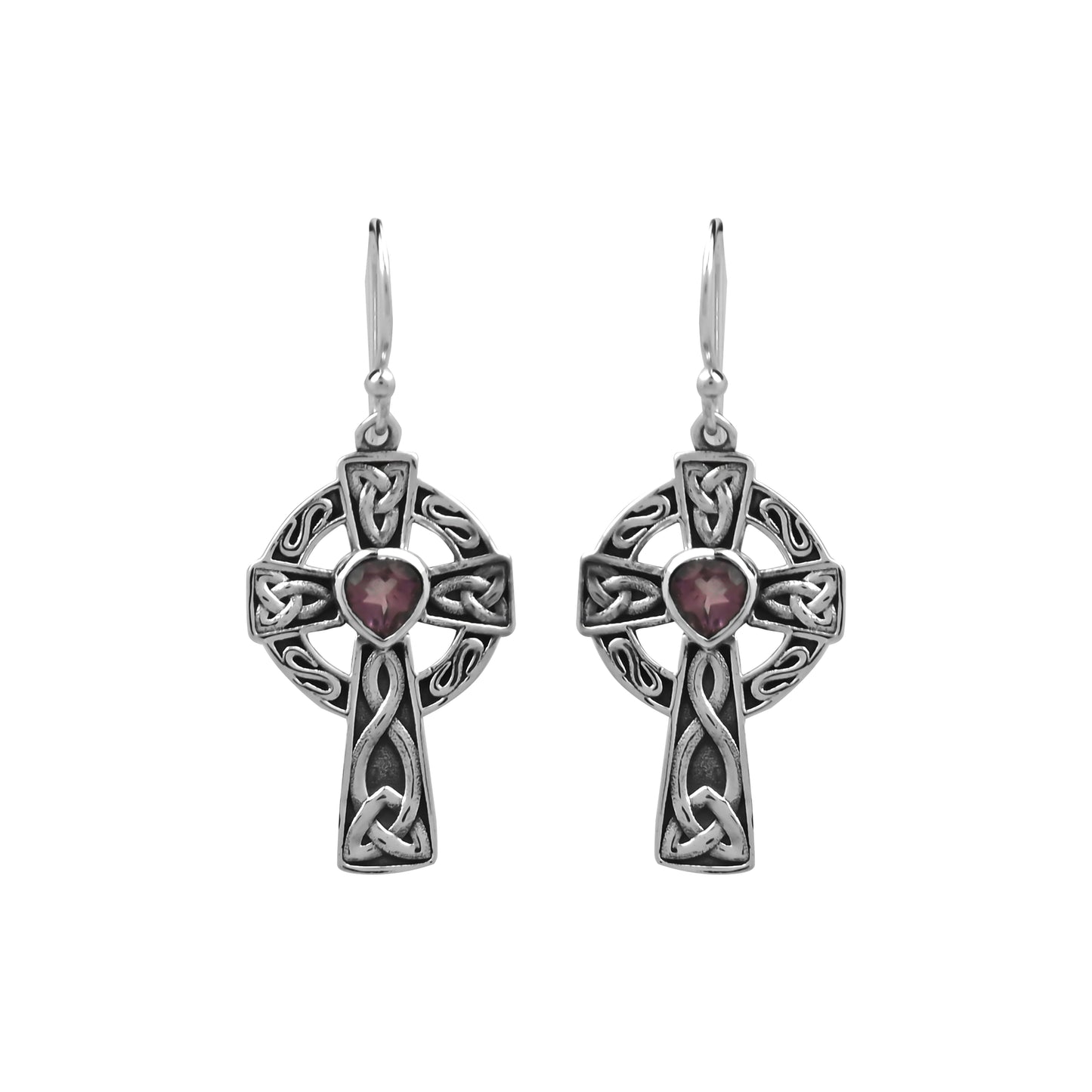 Celtic Cross Earrings