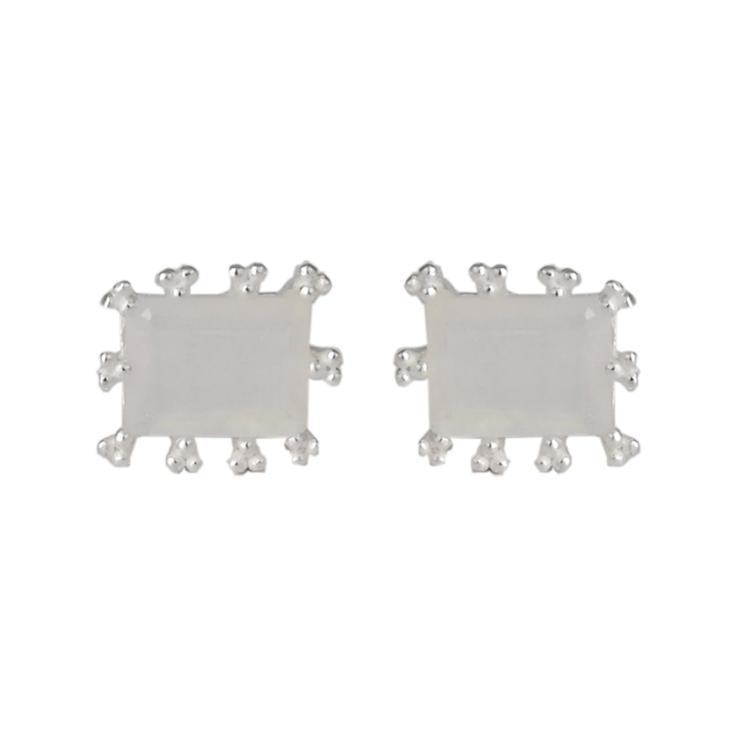 Rectangle Ear Studs
