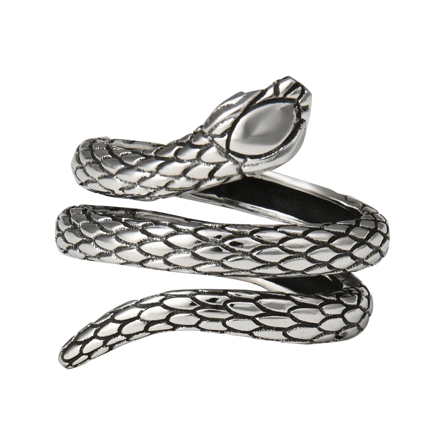 Coiled Snake Ring