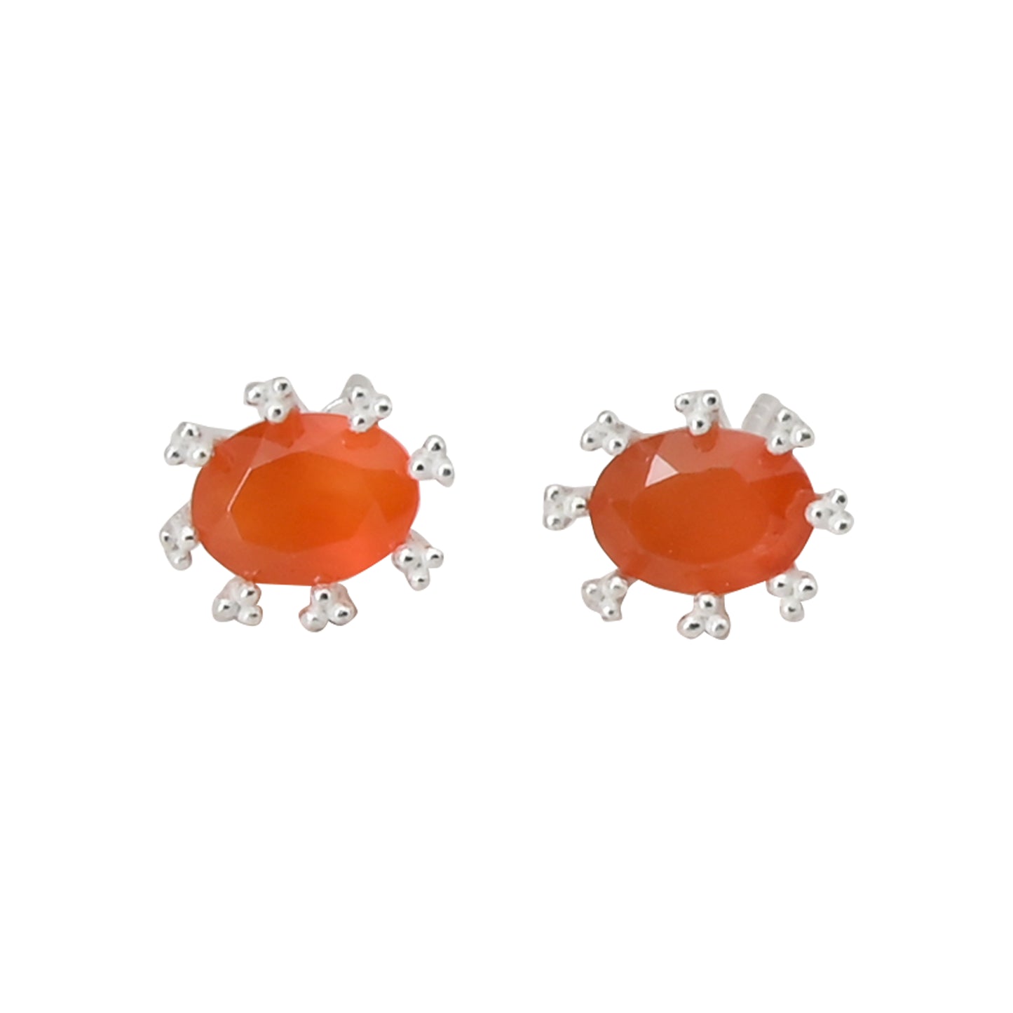 Oval Ear Studs