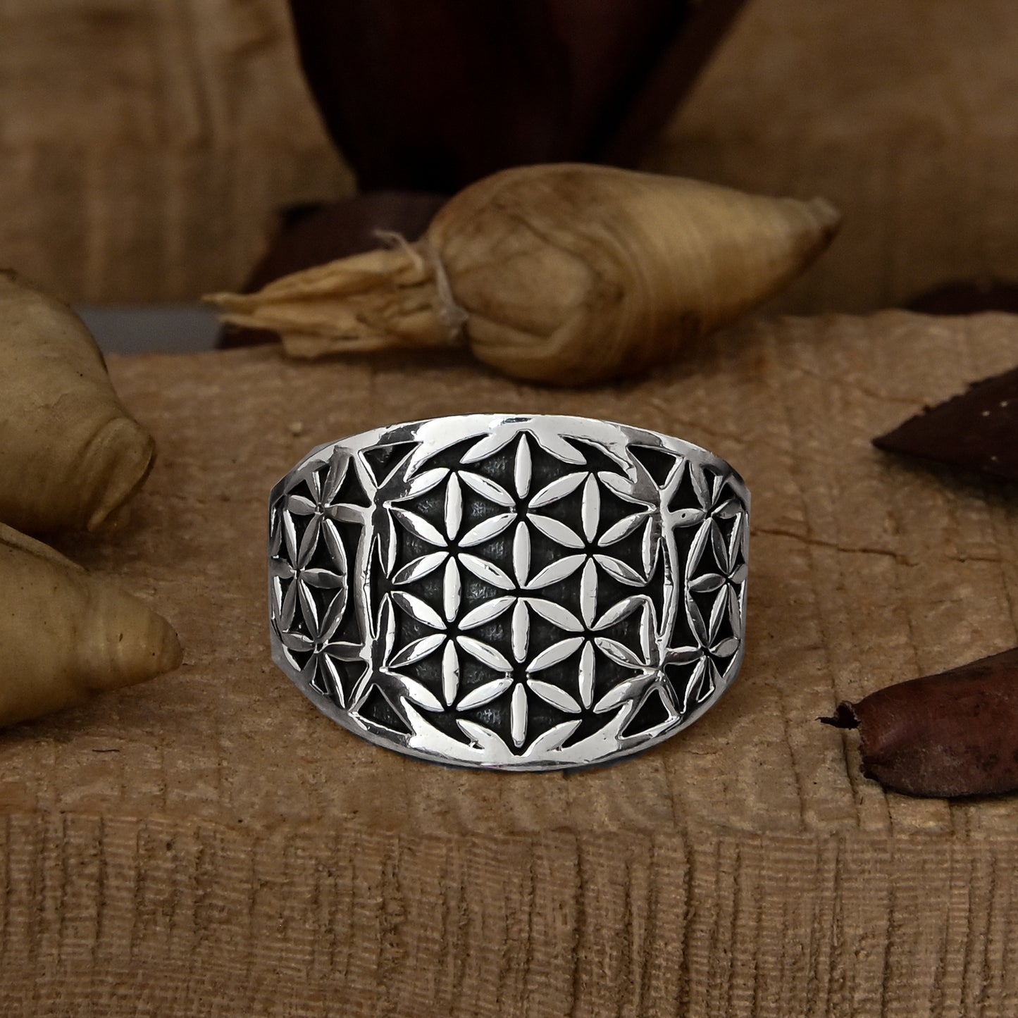 Flower Of Life Ring