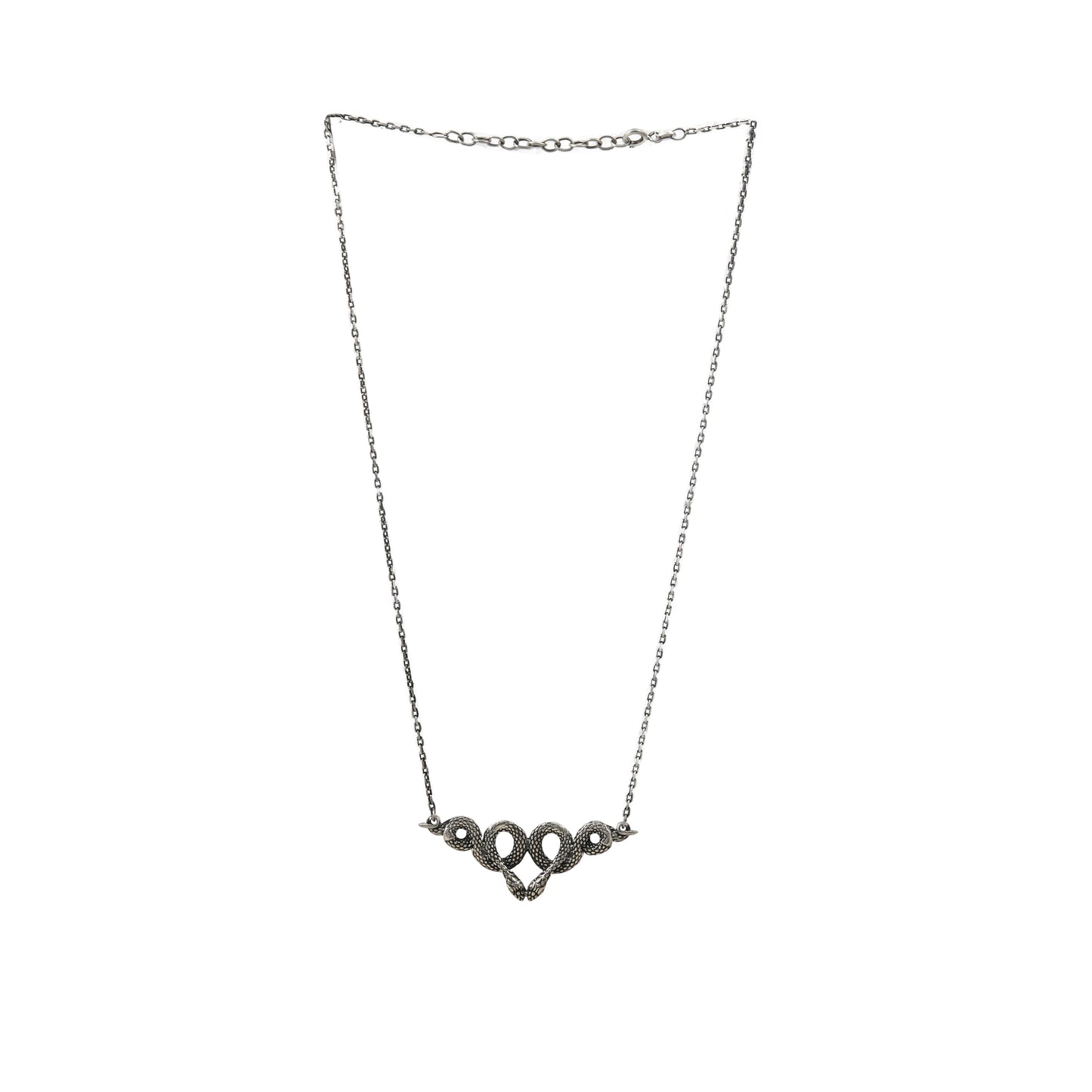 Coiled Snake Necklace