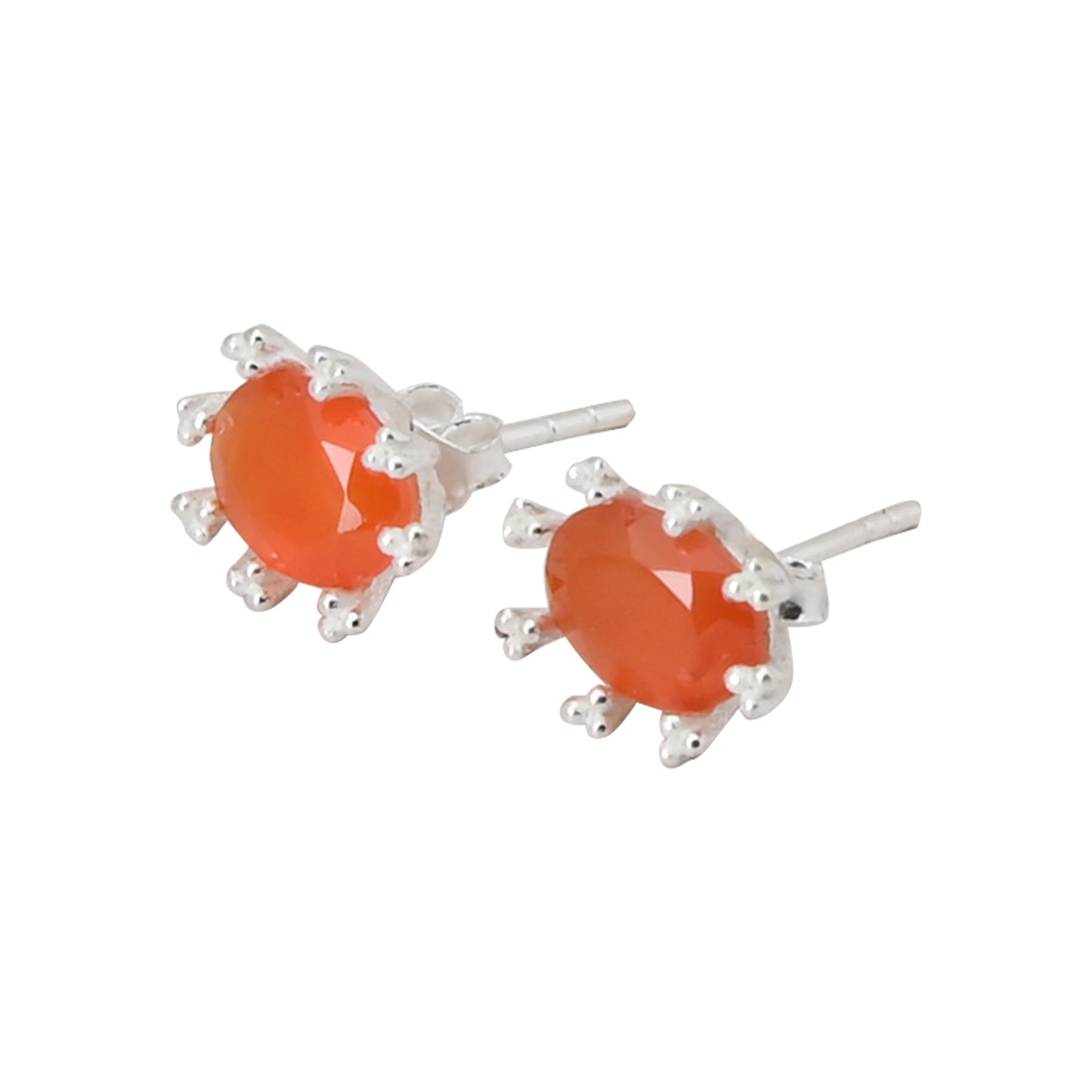 Oval Ear Studs