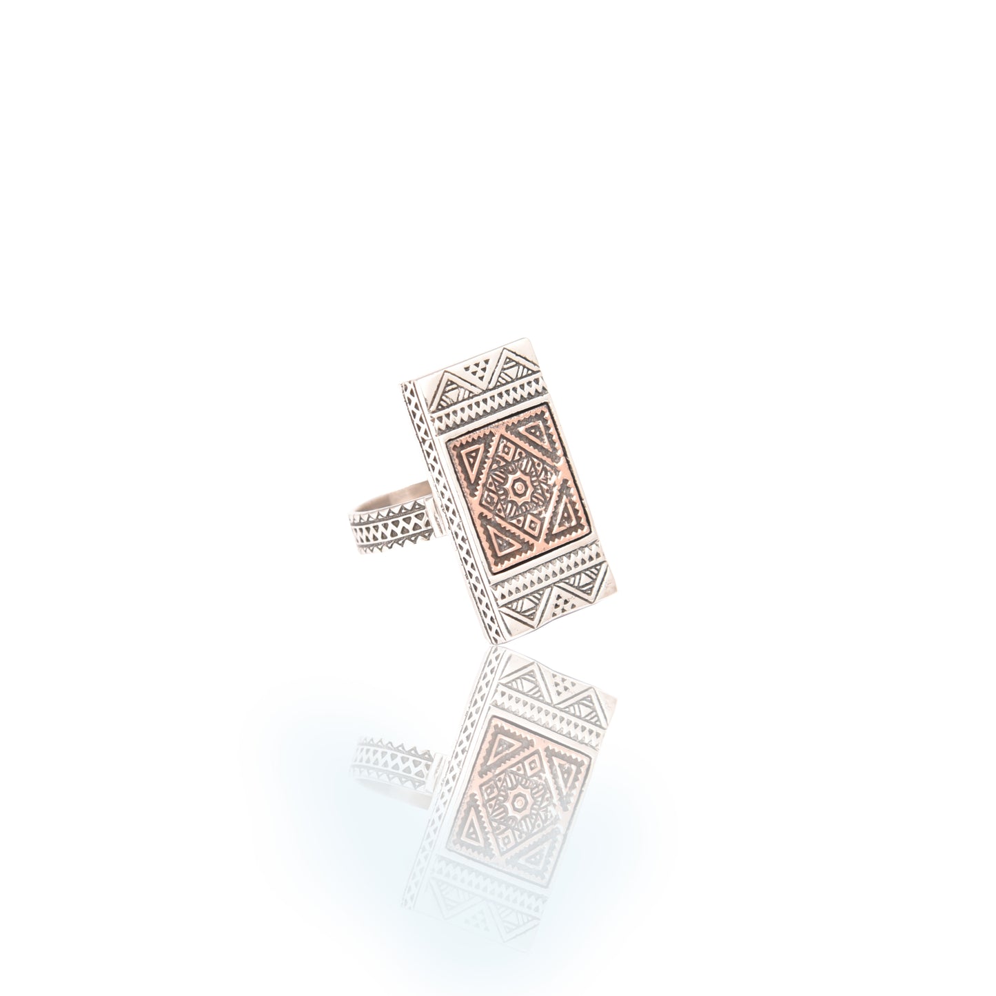 Dual-Tone Tuareg Ring