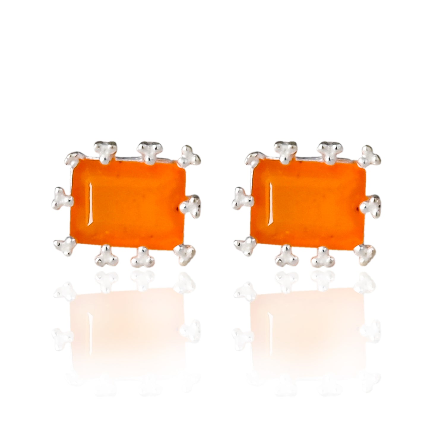Rectangle Ear Studs