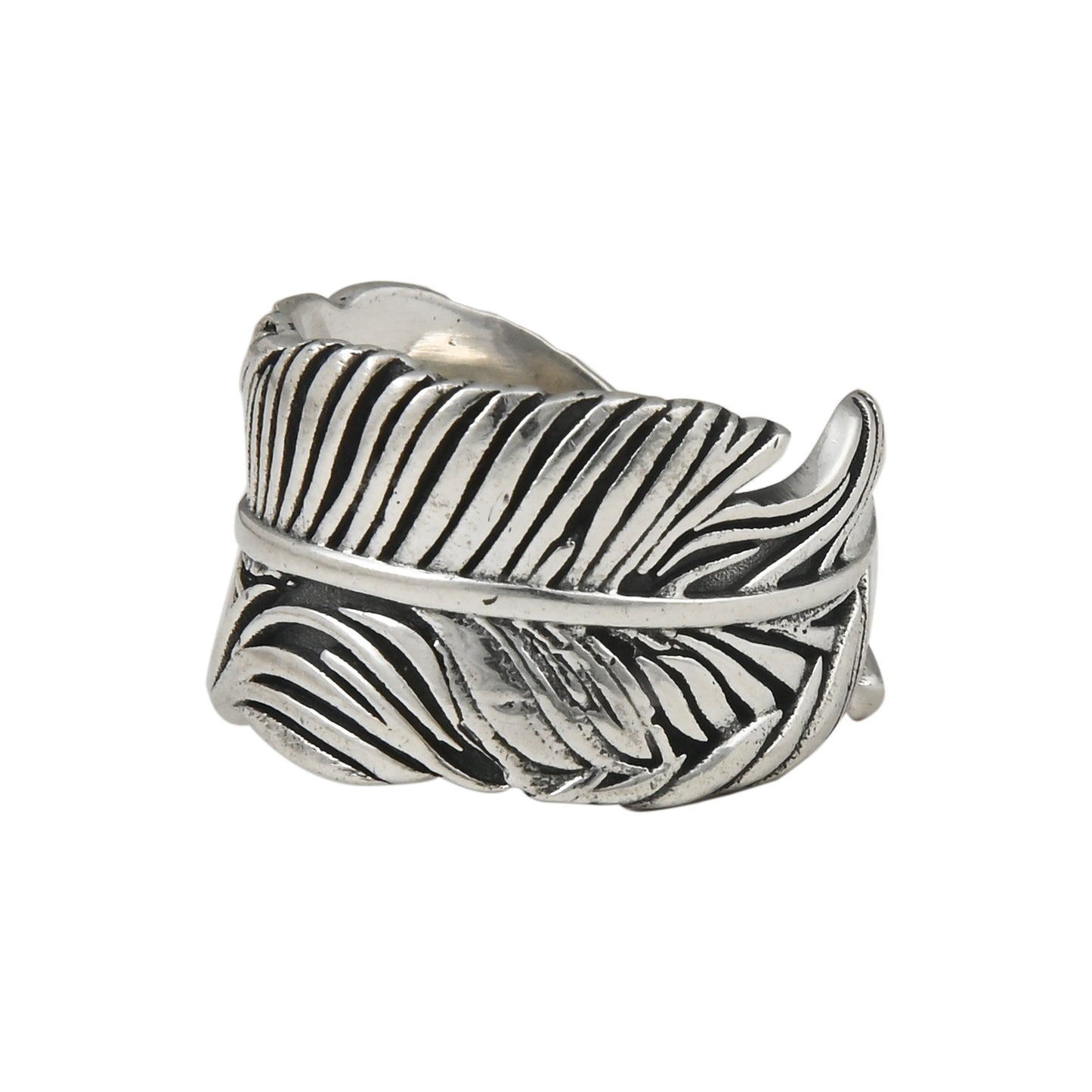 Adjustable Feather Ring
