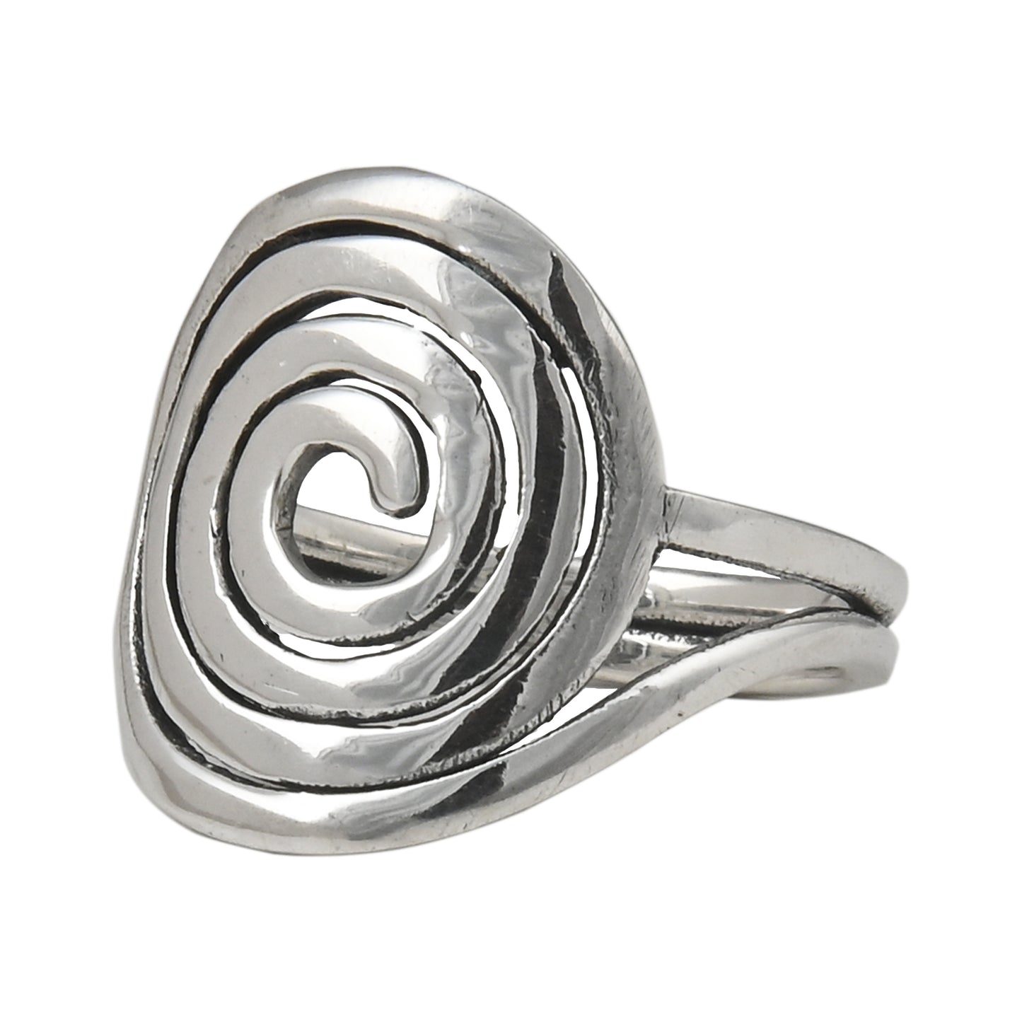 Spiral Statement Ring