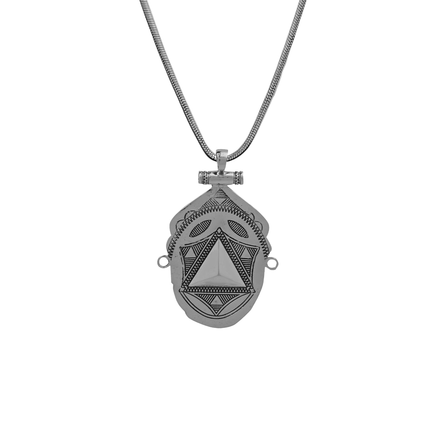 Tuareg Style Engraved Pendant