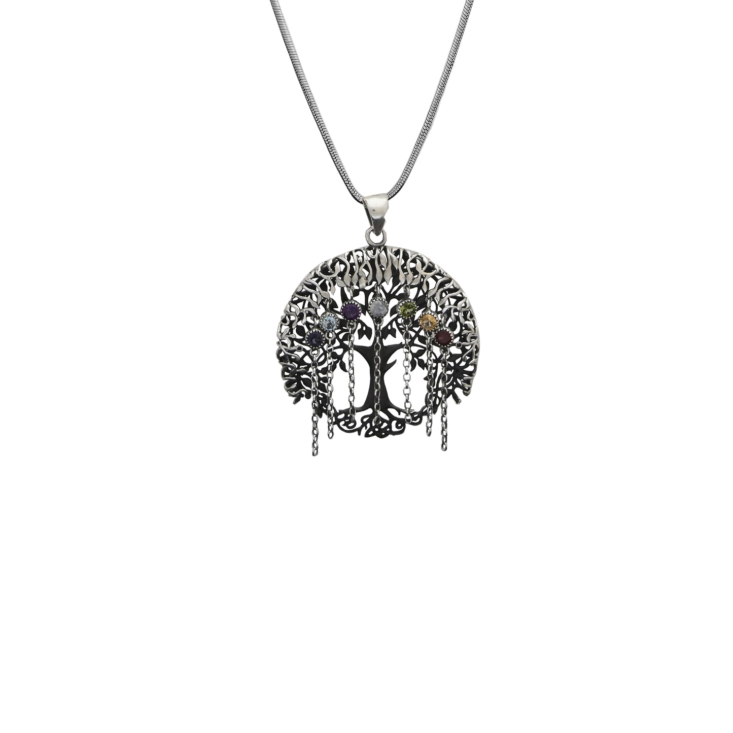 Tree Of Life Chakra Pendant