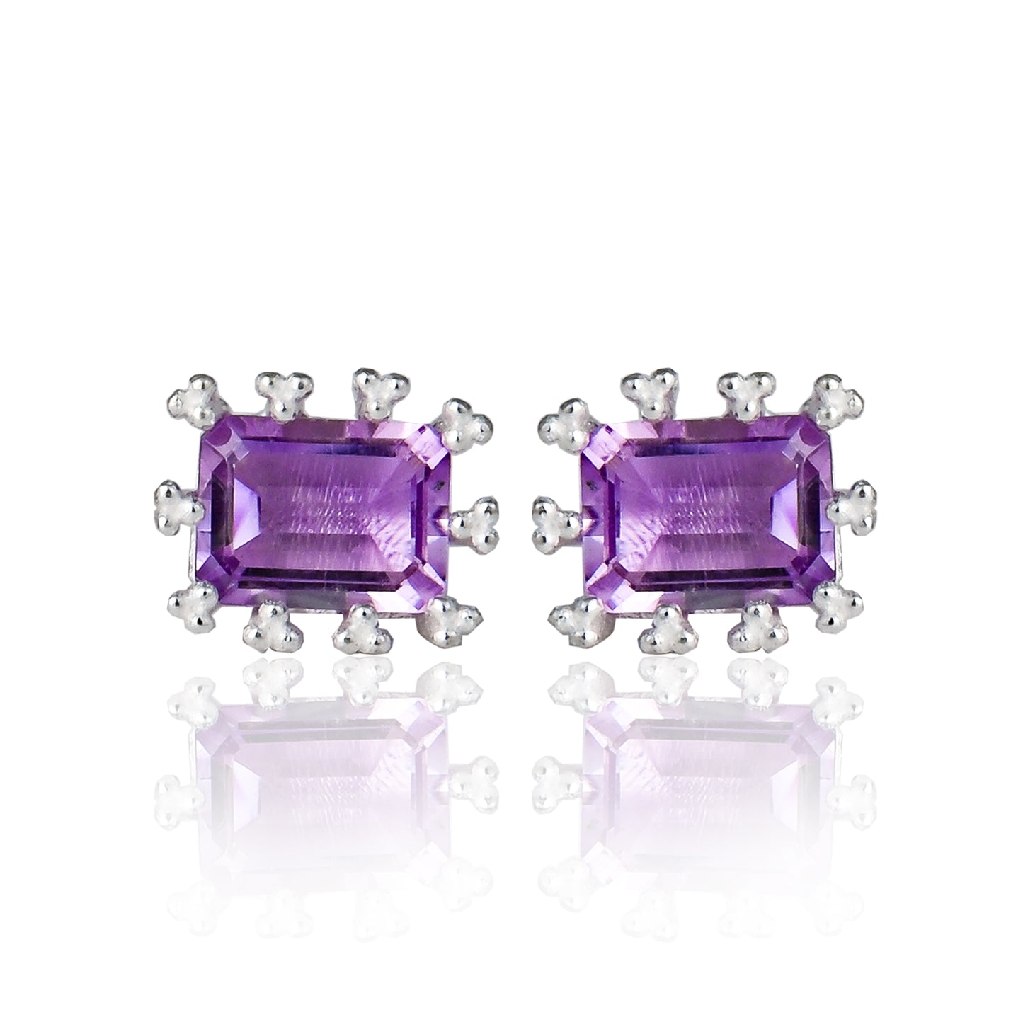 Rectangle Ear Studs