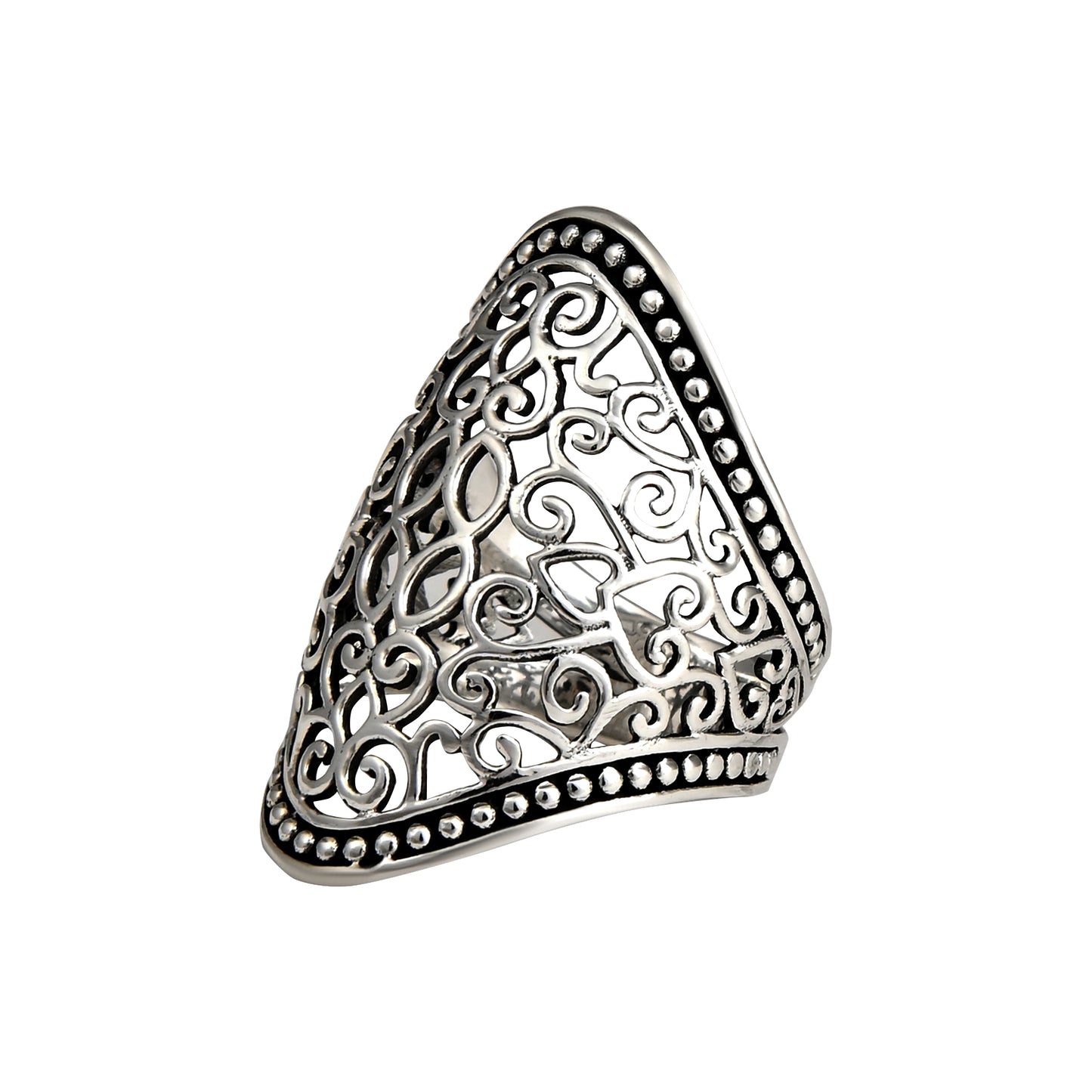 Designer Jaali Ring