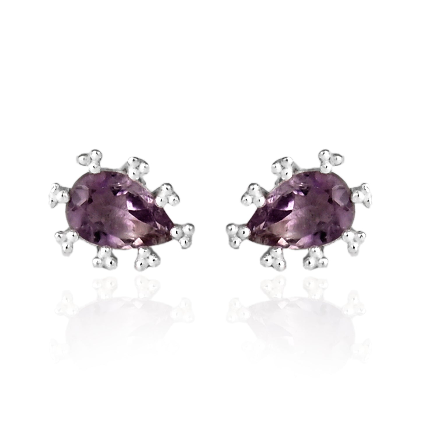 Pear Ear Studs