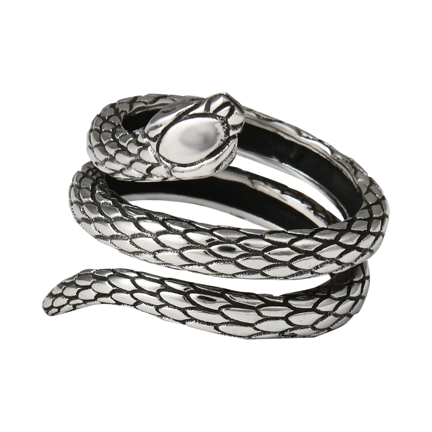 Coiled Snake Ring