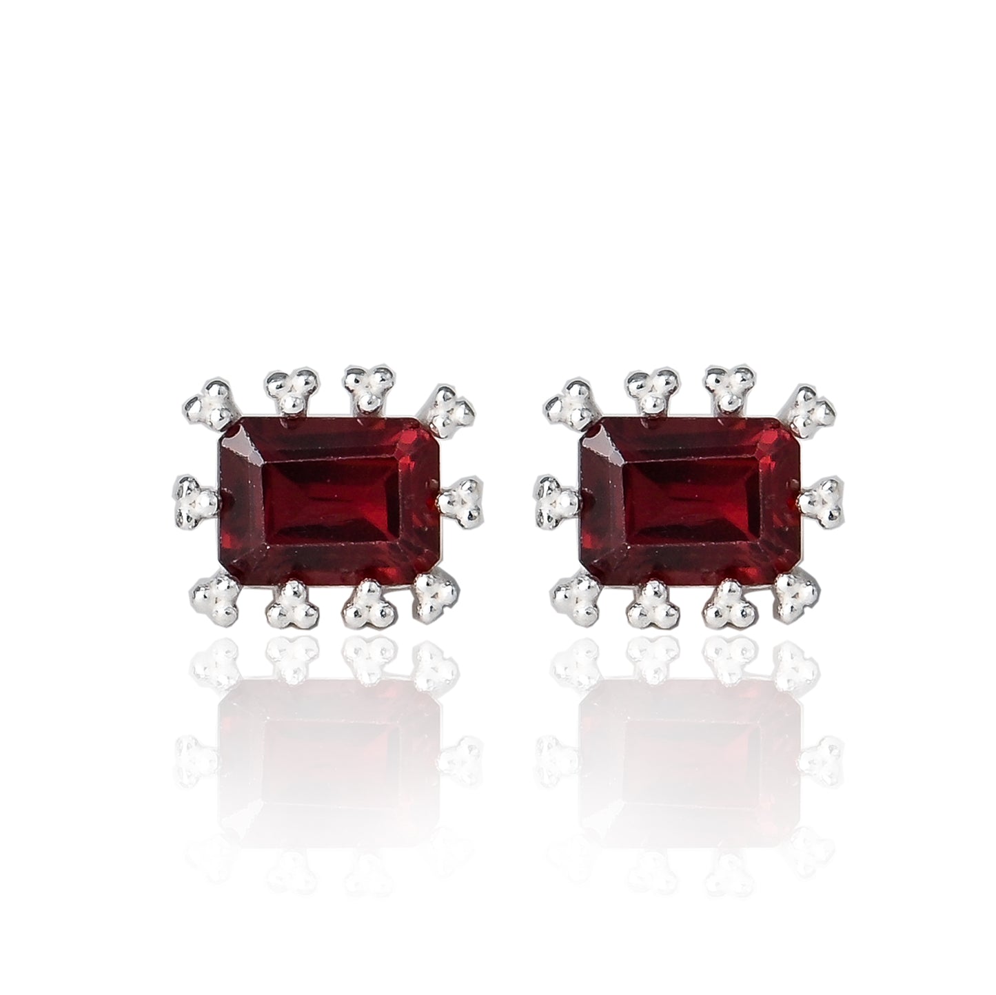 Rectangle Ear Studs