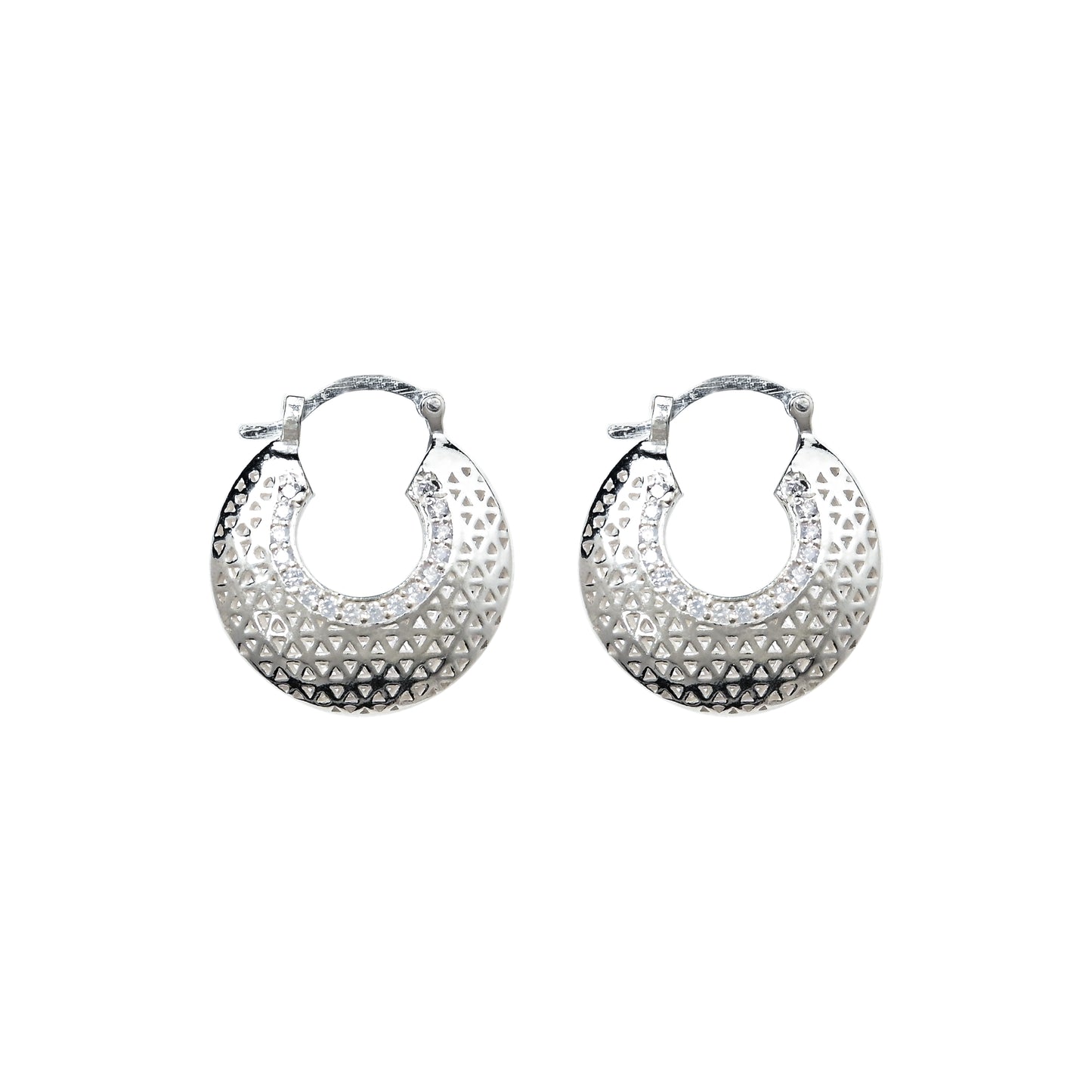 Flower Of Life Ear Hoops