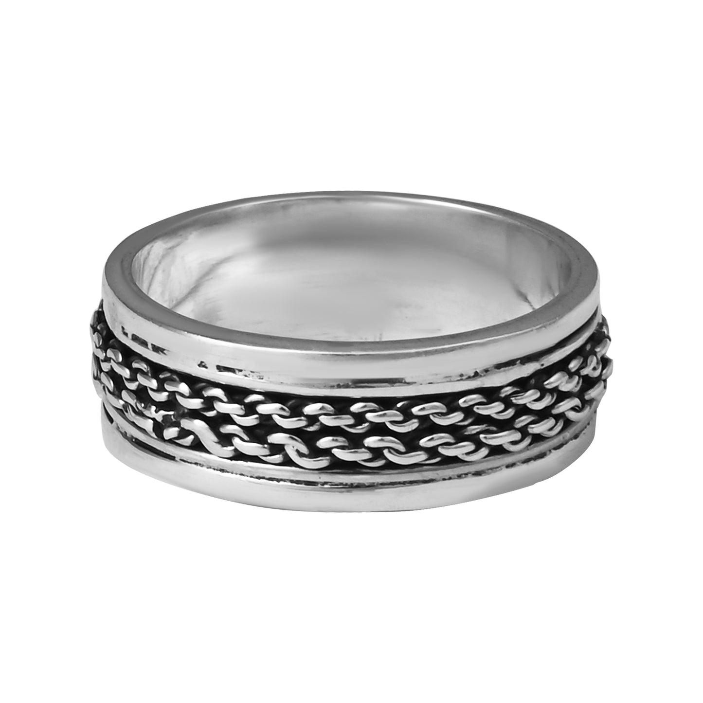 Revolving Double Curb Chain Ring