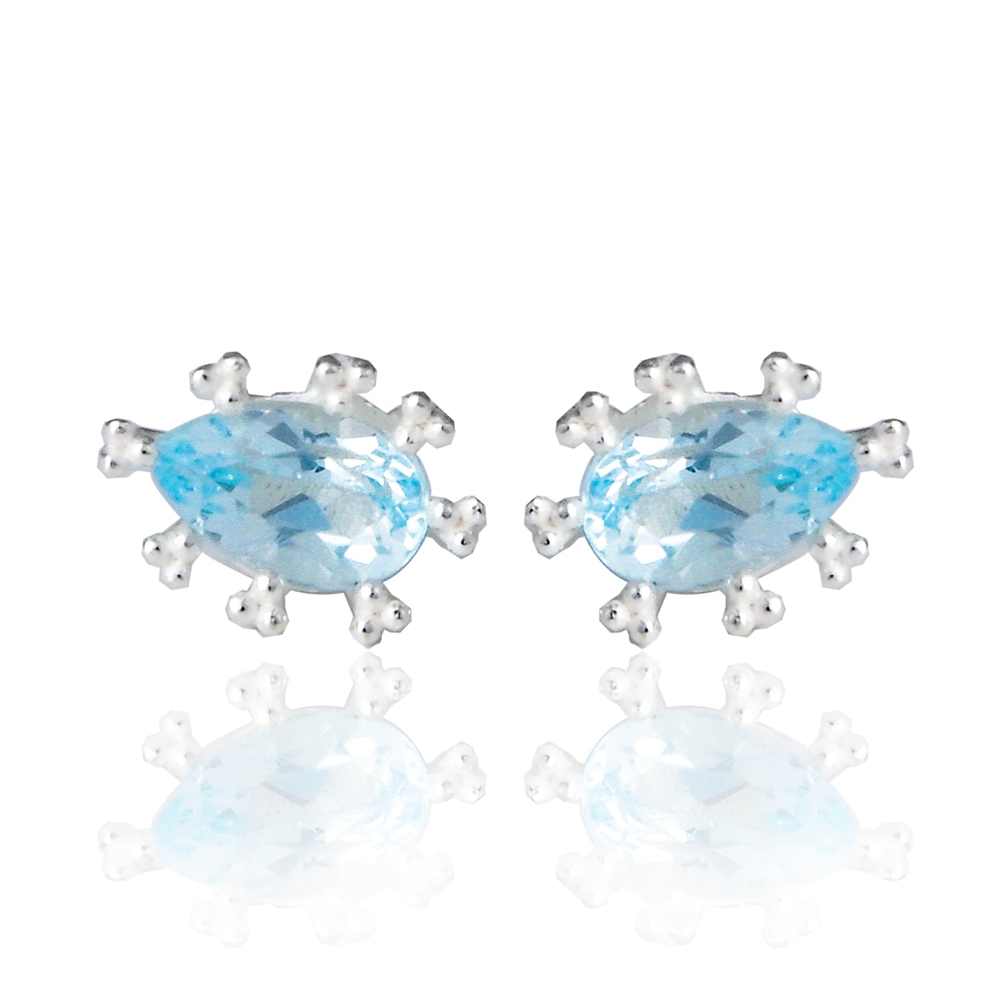 Pear Ear Studs
