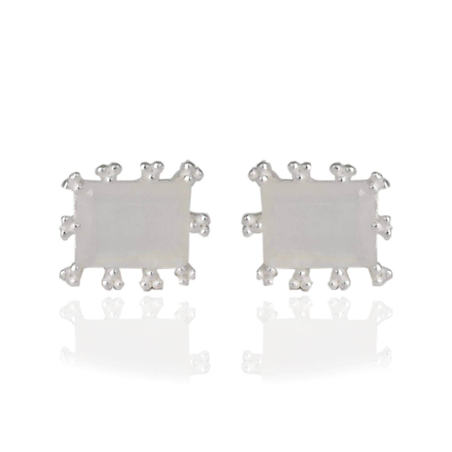 Rectangle Ear Studs