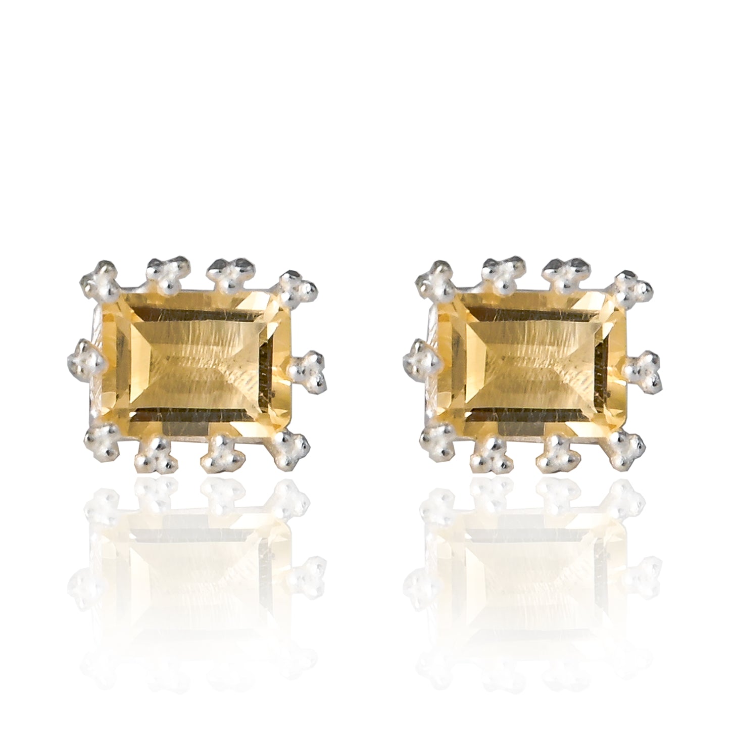 Rectangle Ear Studs