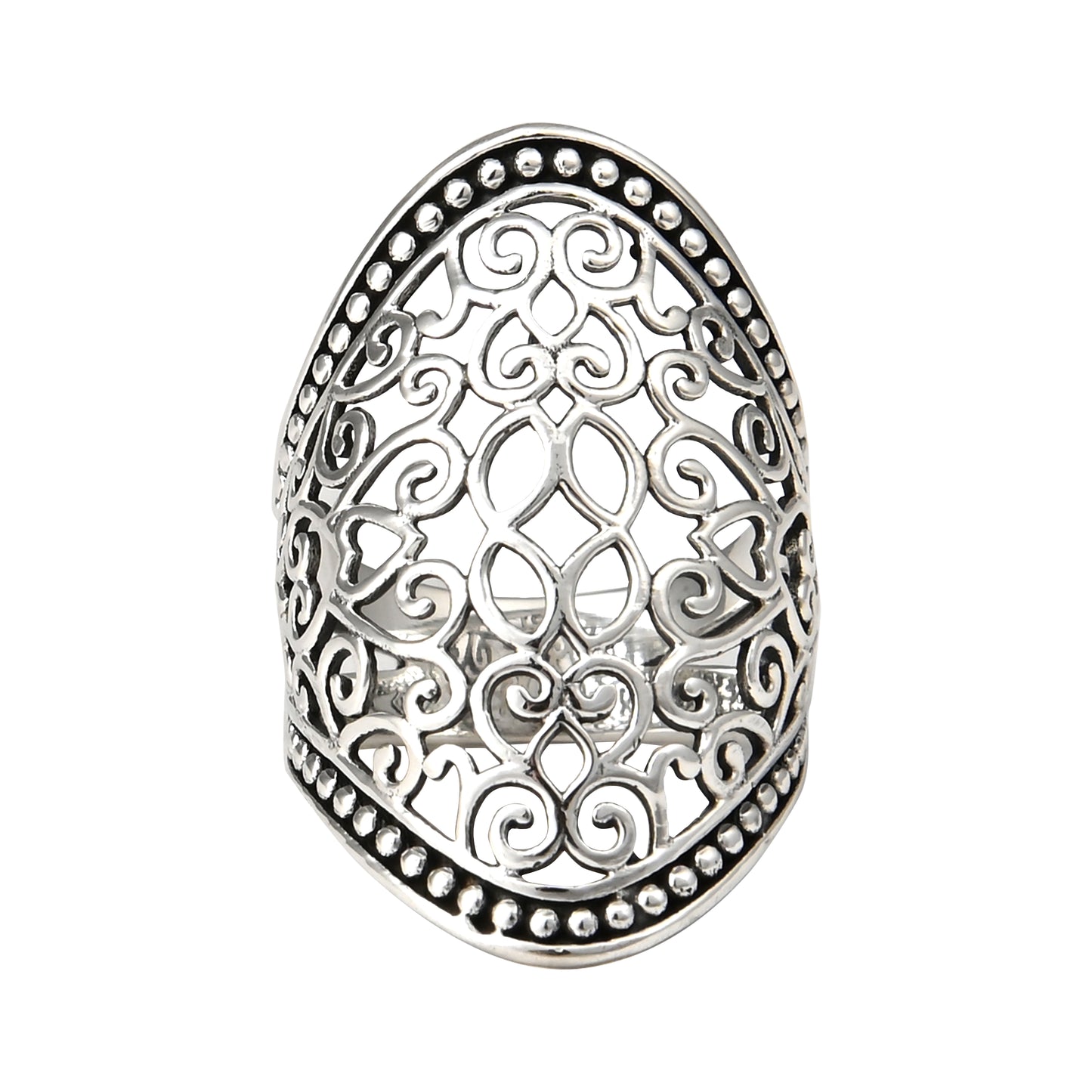 Designer Jaali Ring
