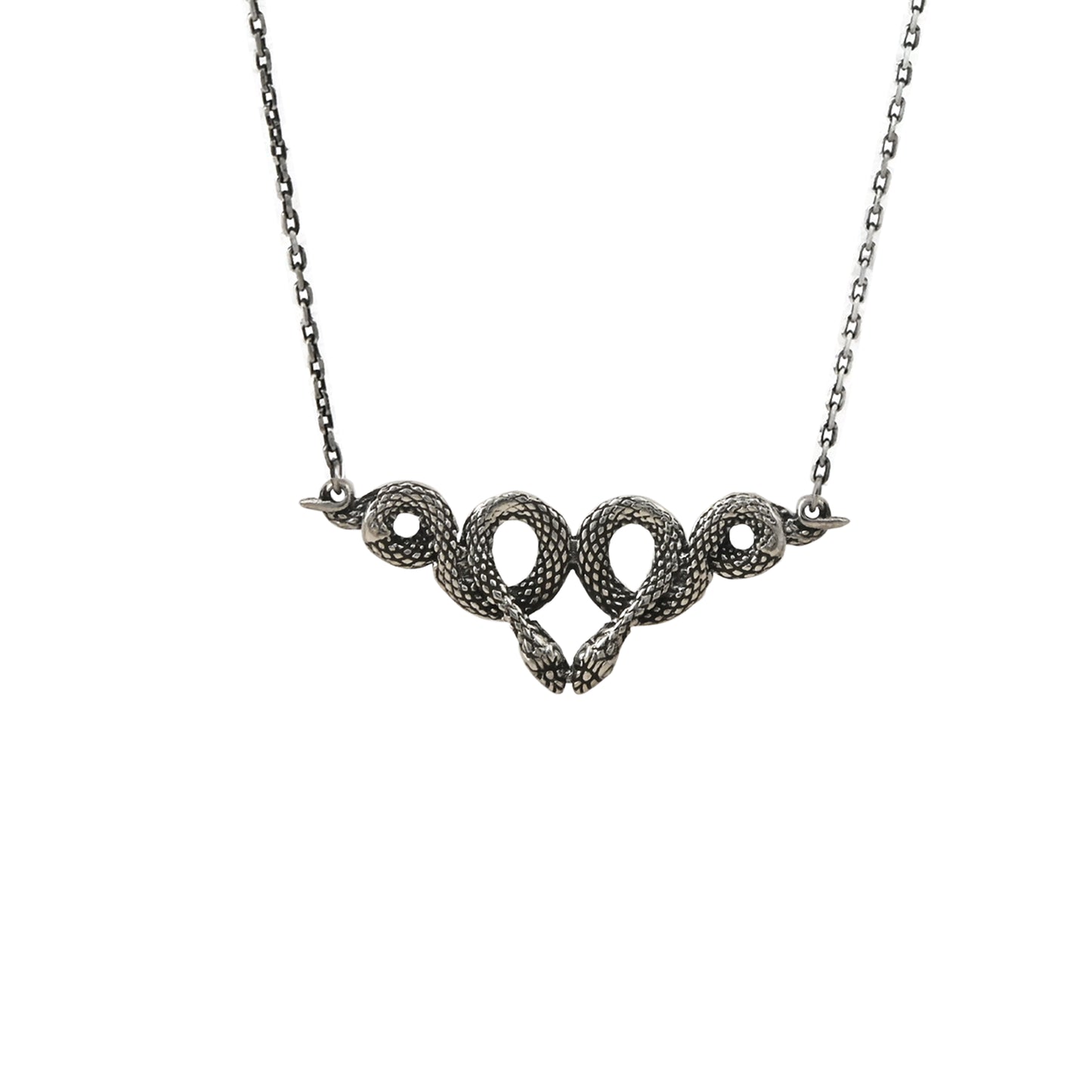 Coiled Snake Necklace
