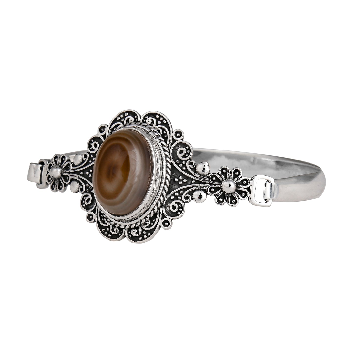 Indonesian Style Oval Bangle