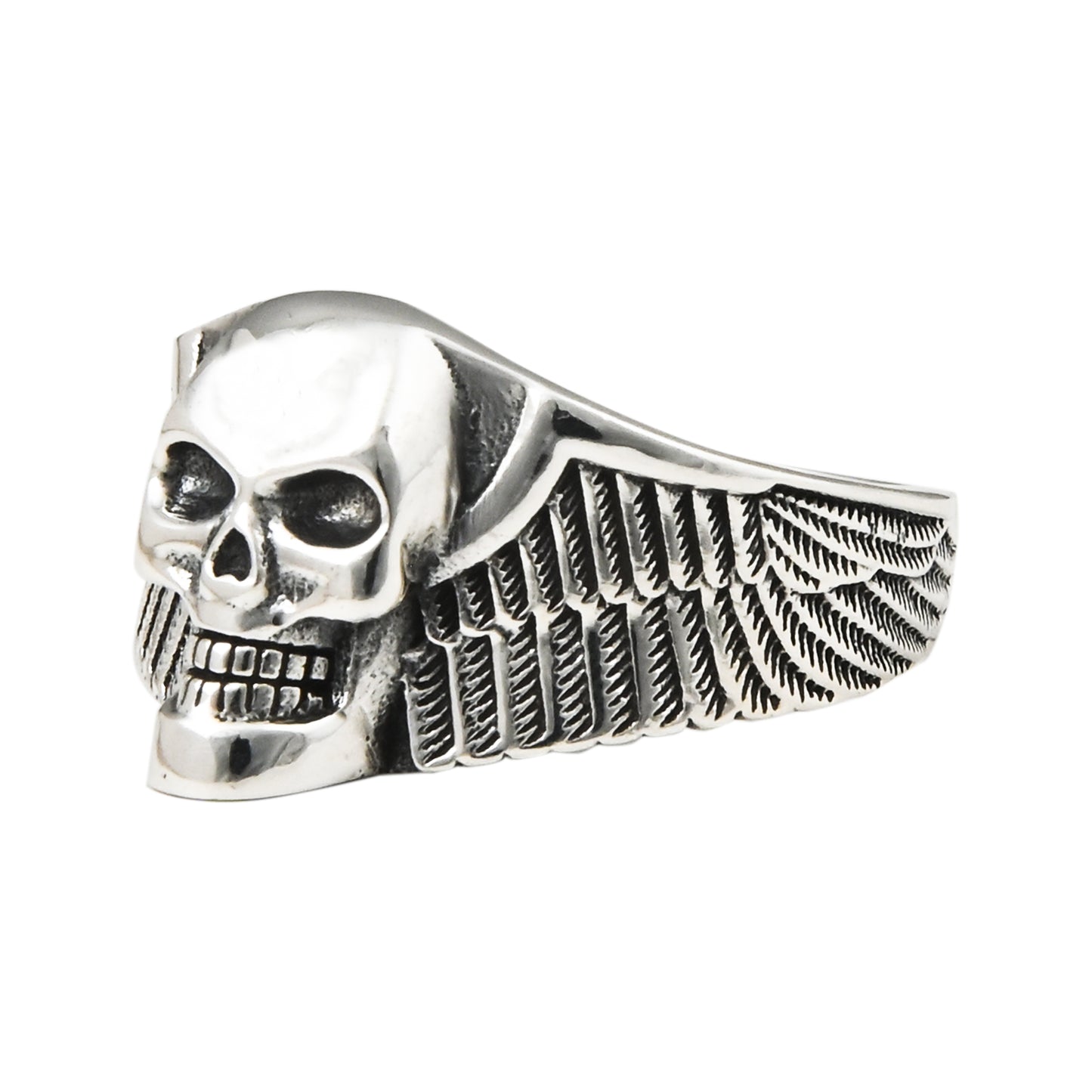 Winged Skull Ring